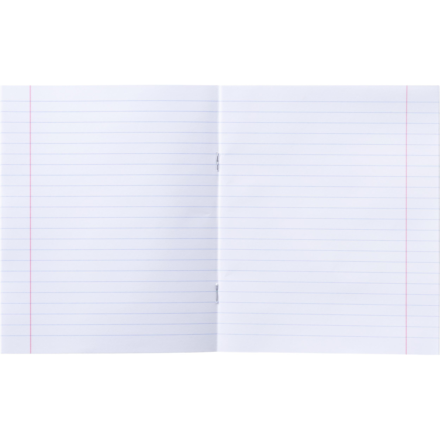 Тетрадь в зеленом офсете  12л, линия  уп. по 20 шт./запайка,100% белизна - фото 7