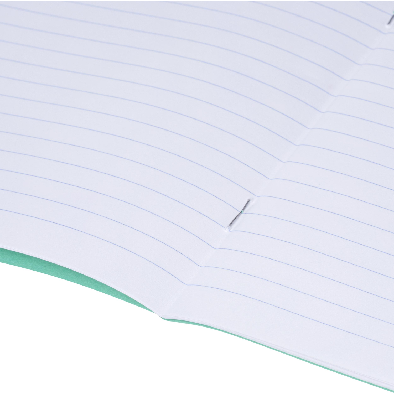 Тетрадь в зеленом офсете  12л, линия  уп. по 20 шт./запайка,100% белизна - фото 8