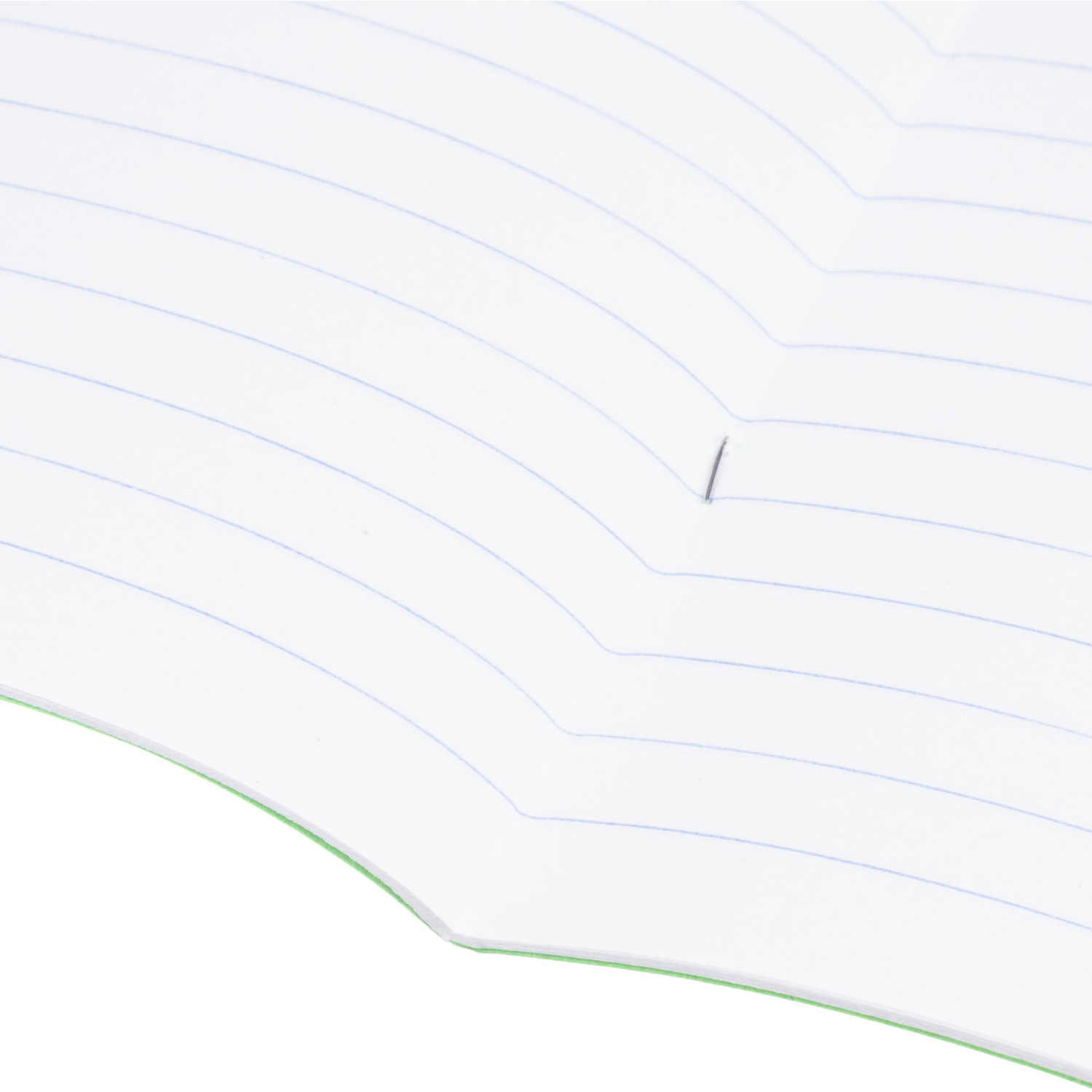 Тетрадь в зеленом офсете 18л, линия  уп. по 20 шт./запайка,100% белизна - фото 8