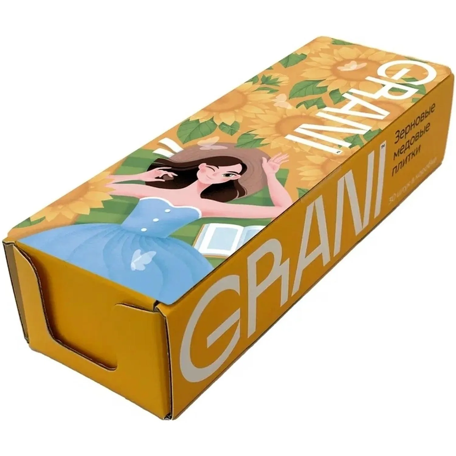 Зерновые плитки медовые GRANI 7гx30шт/уп 880706/880751 - фото 3