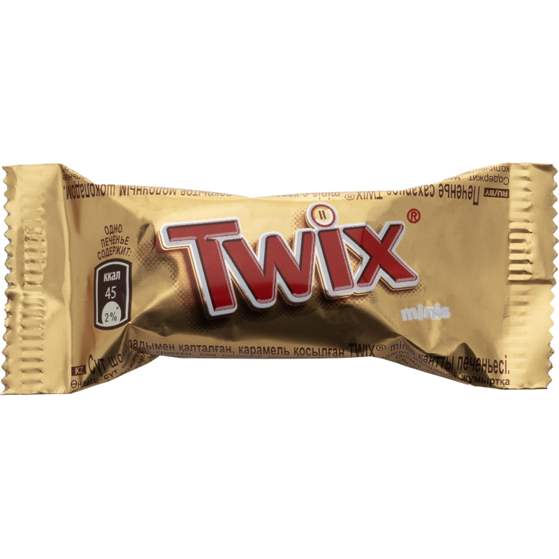 Шоколадный батончик Twix мини, 900г - фото 2