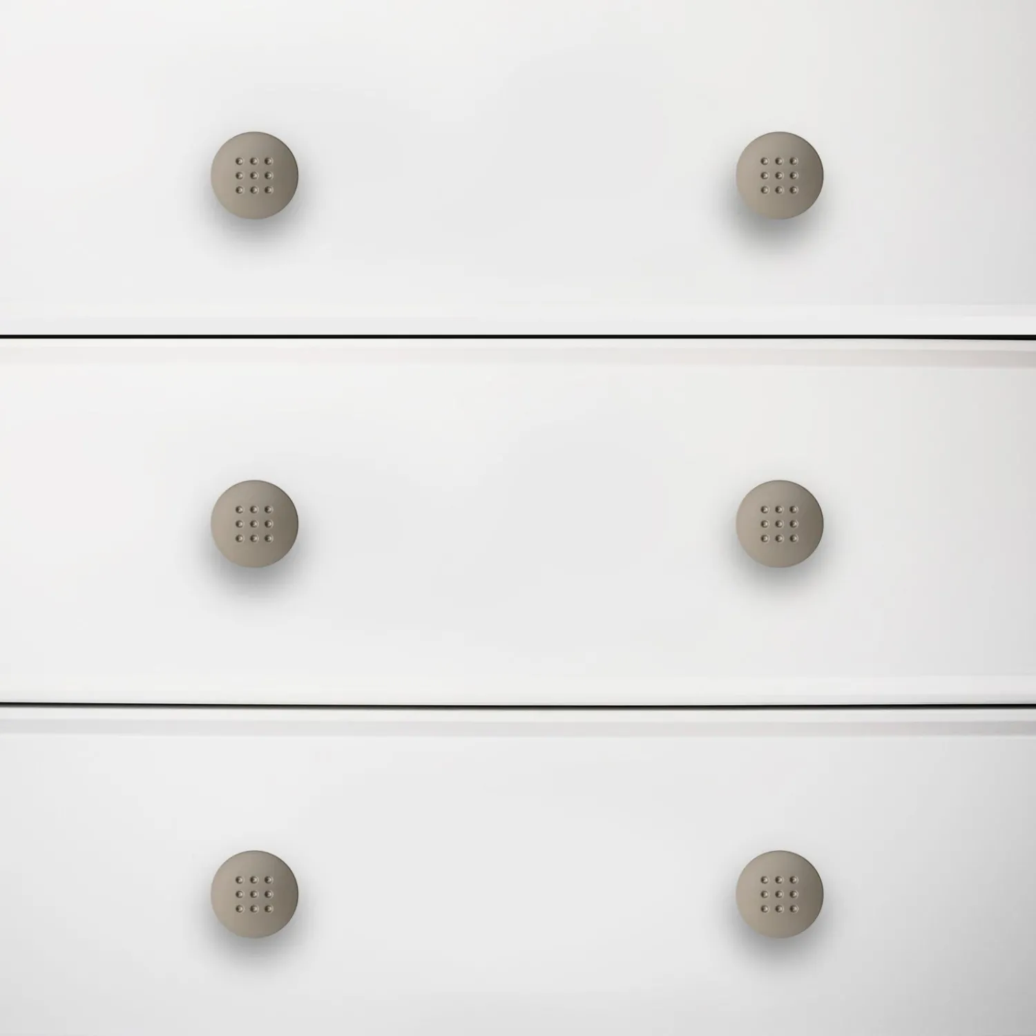 Ручка УЗК_кнопка меб. StahlBuro A507 (16659) компл-2шт SN сатин - фото 3