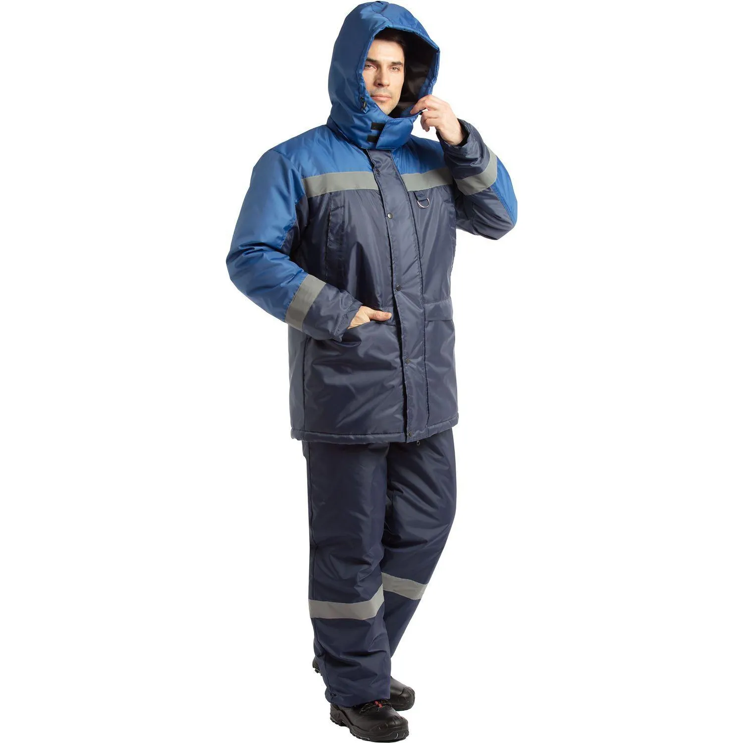 Куртка зим муж з47 син/вас 120-124/170-176 - фото 6