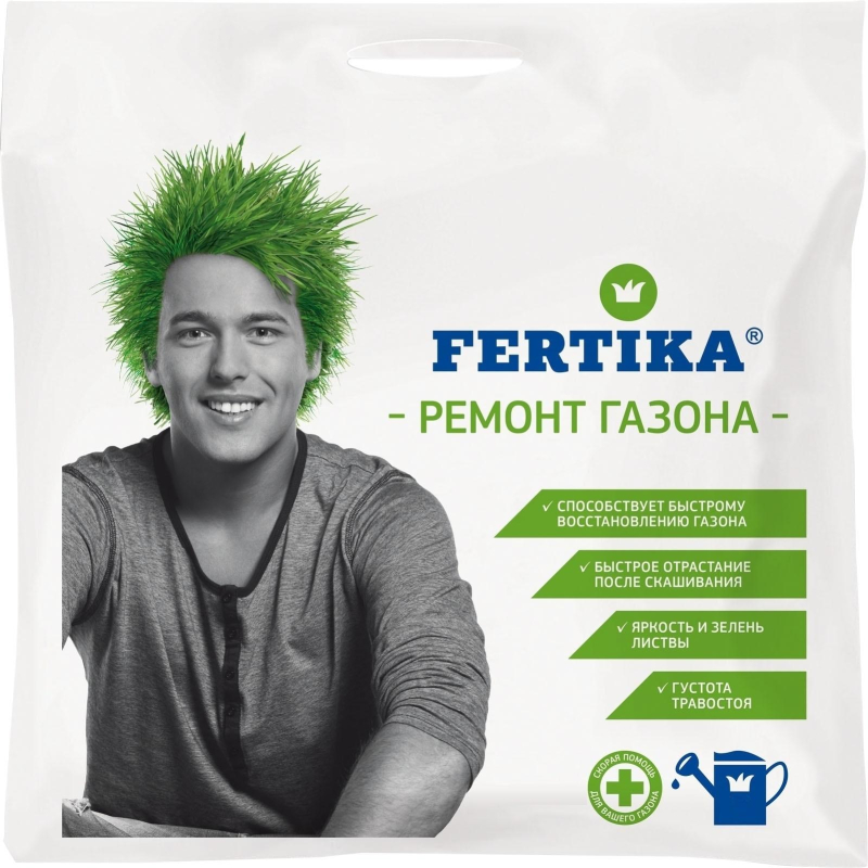 Удобрение ФЕРТИКА ГАЗОННОЕ. РЕМОНТ ГАЗОНА 0,5кг, Ф04432 - фото 1