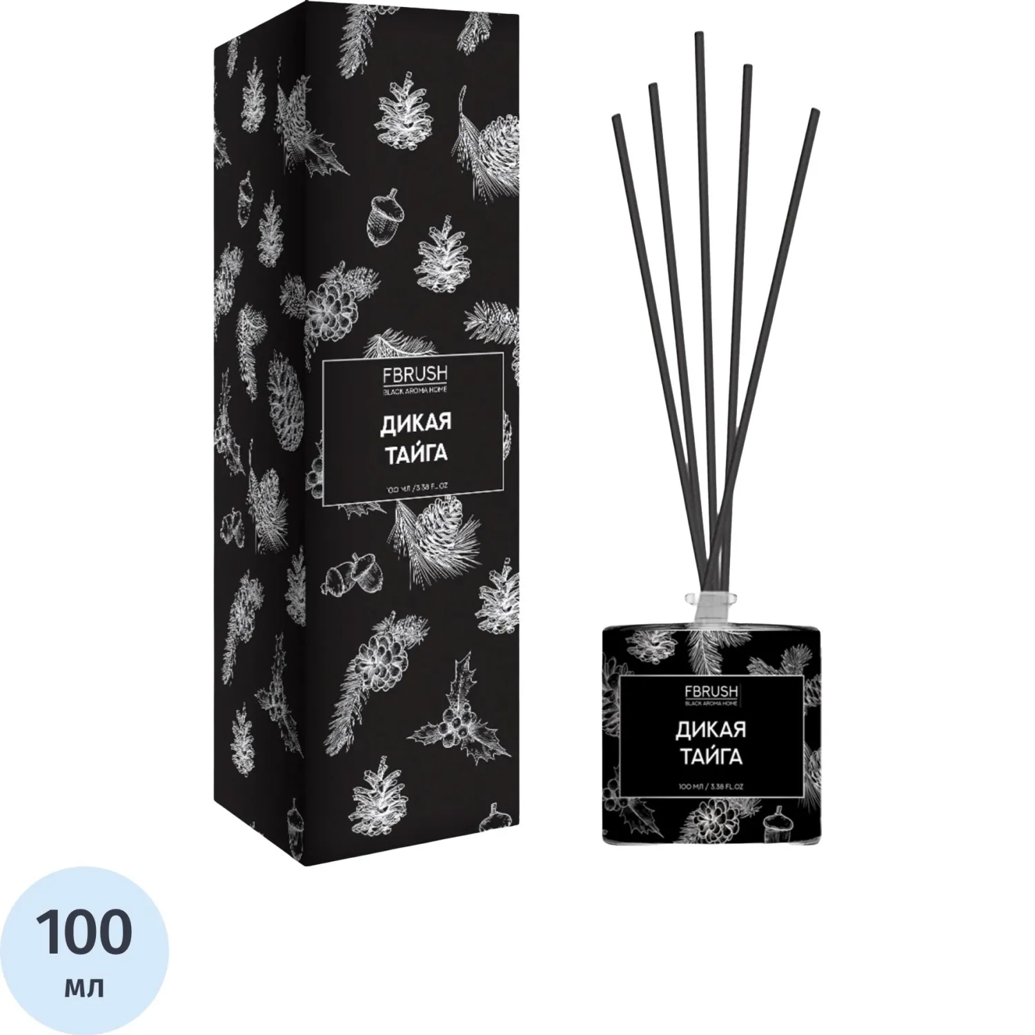 Аромадиффузор Дикая тайга 100 мл       , DSB100-7 - фото 1