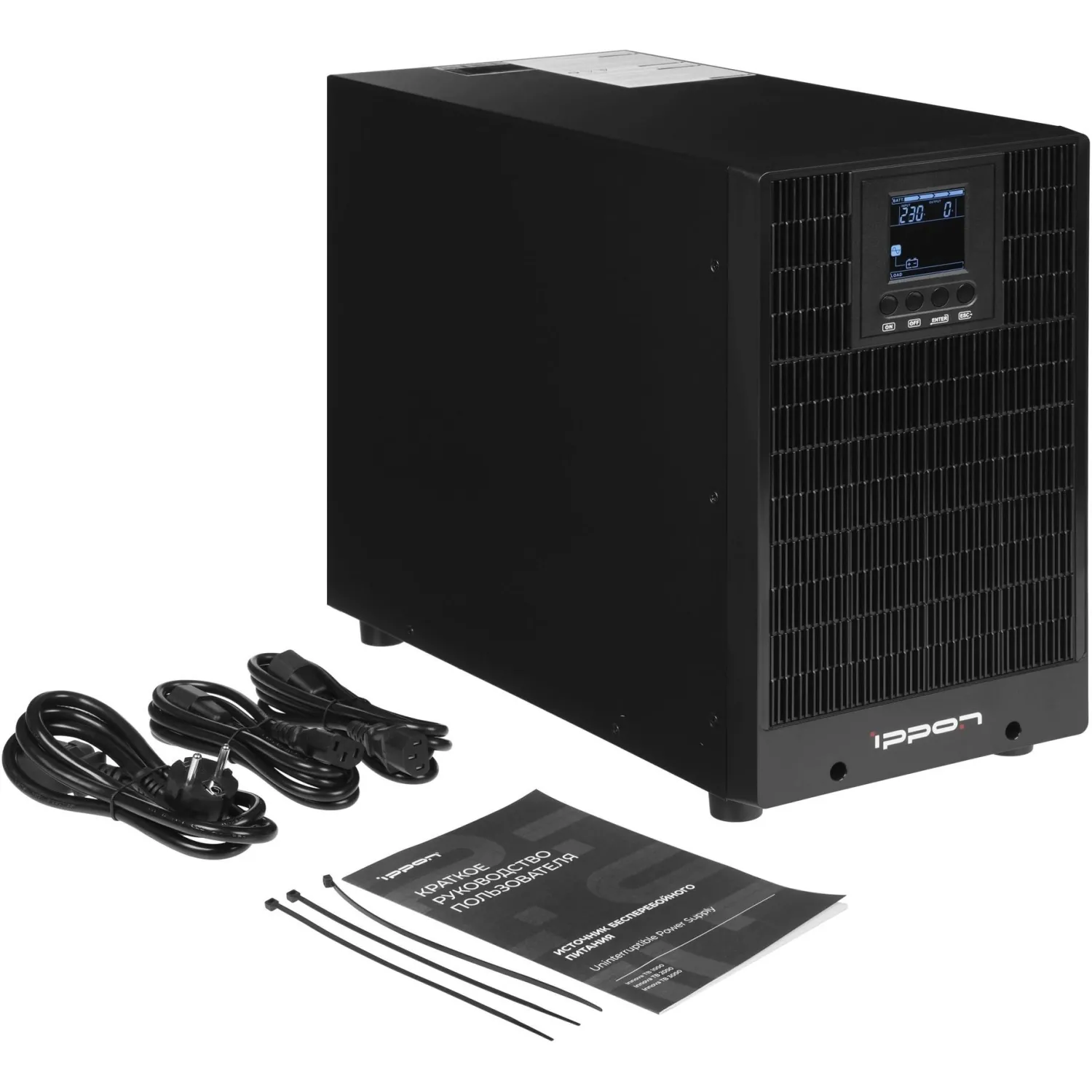 ИБП Ippon Innova TB 3000 2700Вт/3000ВА, 6xC13,1xC19 черный(2050424) - фото 3