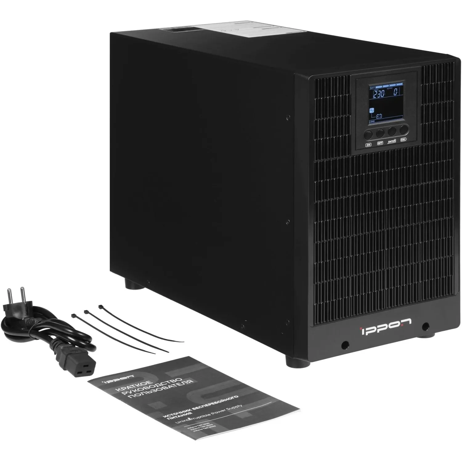 ИБП Ippon Innova TBE 3000 2700Вт/3000ВА, 4xEURO черный(2050431) - фото 3