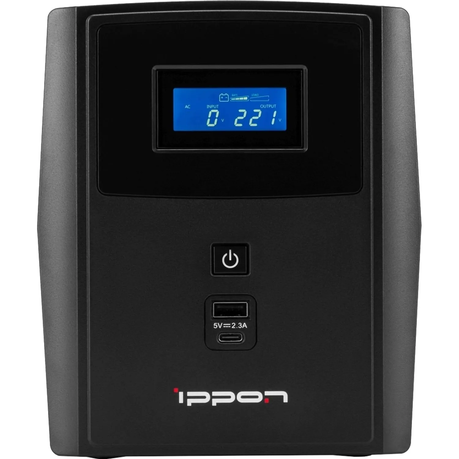 ИБП Ippon Smart Power Pro II 2200 1200Вт/2200ВА, 4xC13 черный(1005590) - фото 3