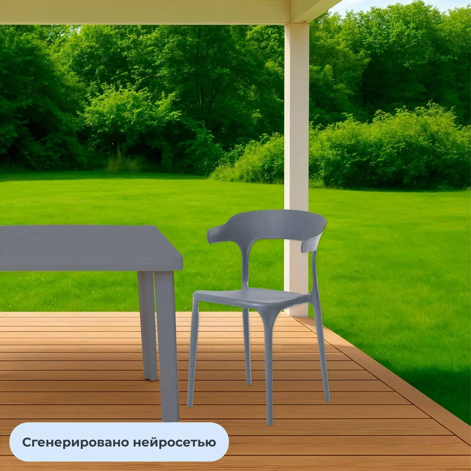 Стул CT_ ENOVA серый new - фото 2