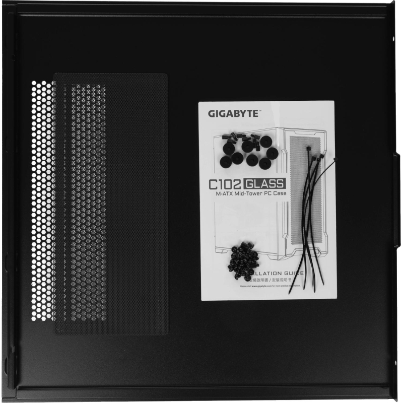 Корпус Gigabyte C102B GB-C102G черный без БП mATX - фото 15