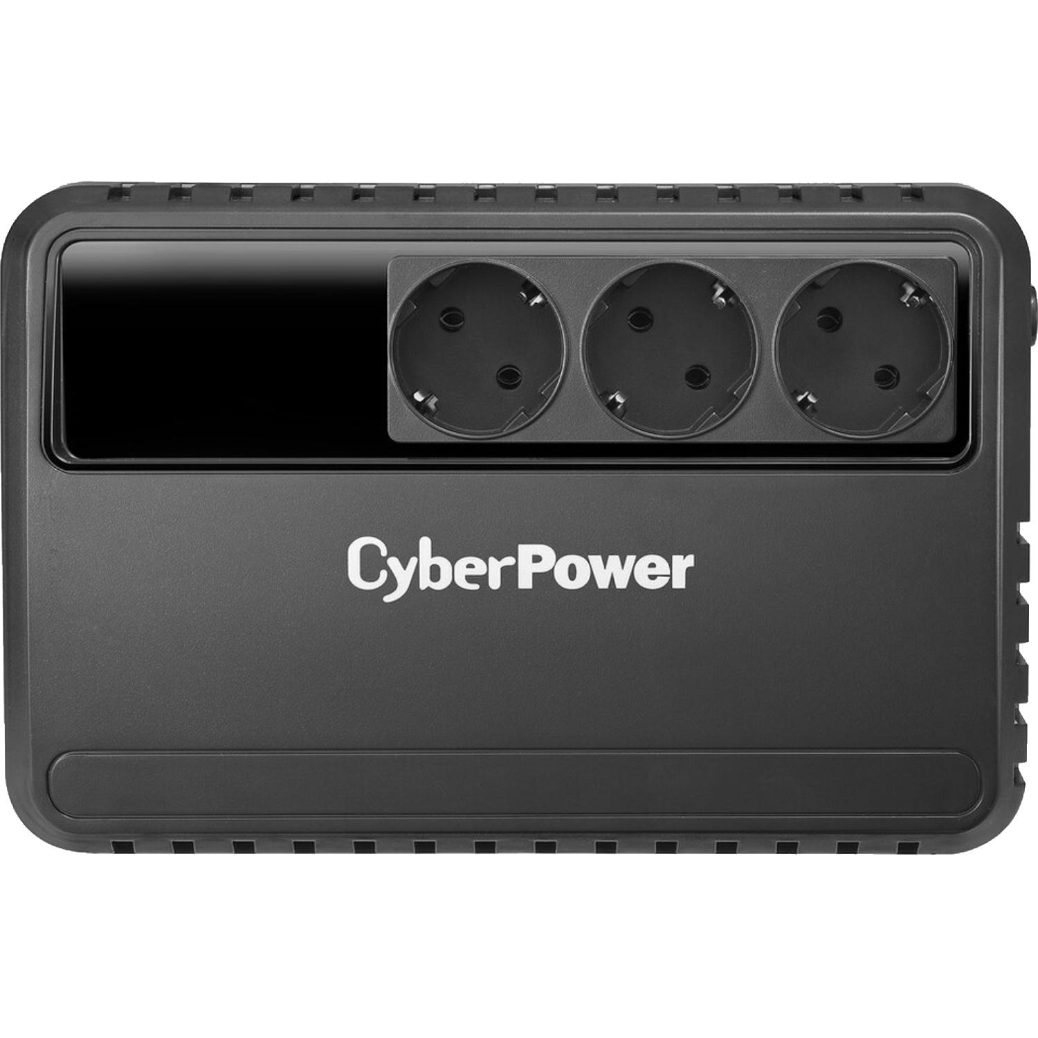 ИБП CyberPower BU725E, Лин.-инт., 725Ва/390Вт, 3xEURO - фото 2