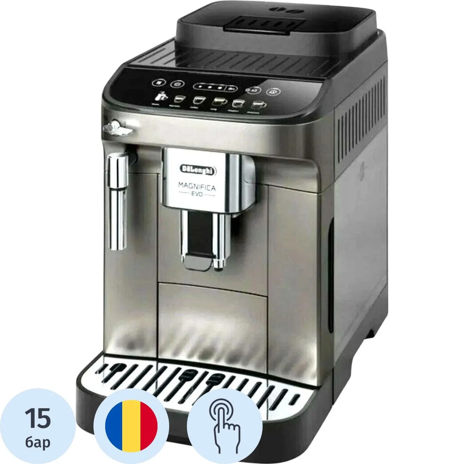 Кофемашина Delonghi Magnifica Evo ECAM290.42.TB 1450Вт титановый/черный - фото 1