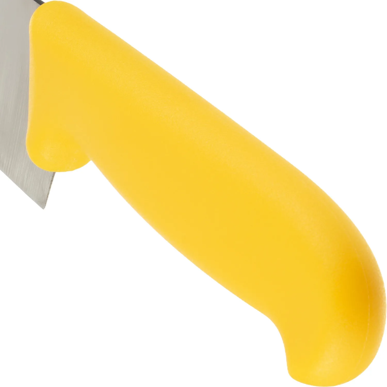 Нож поварской лез 254 мм 3Cr13  жел пластиковая ручка - фото 4