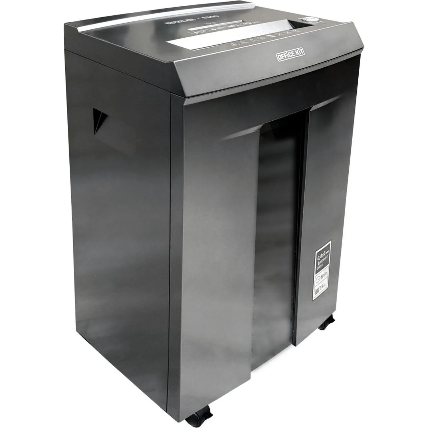 Шредер (уничтожитель) Office Kit S300 0,8x5 P-7ур.секр, 8лист,33л - фото 3