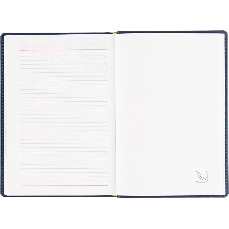 Ежедневник датированный 2026 Attache А5, 180л, 143х210мм, Сиам, синий - фото 14