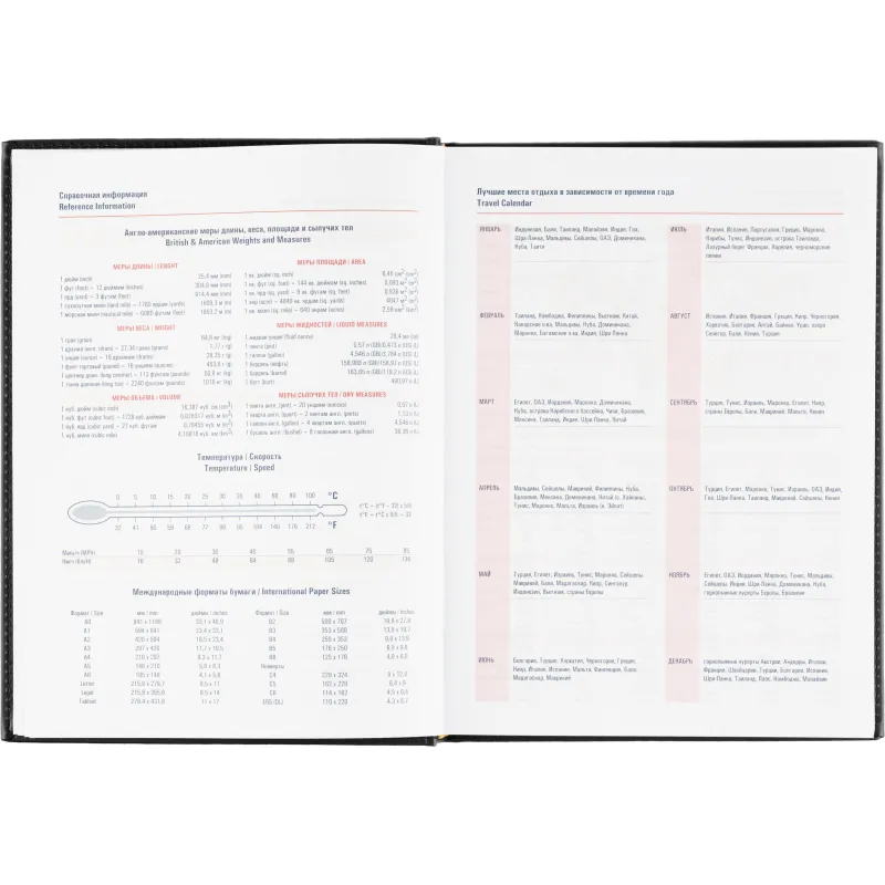 Ежедневник датированный 2026 АТТАСНЕ А4, 176л, 200х270мм, Каньон, черный - фото 10