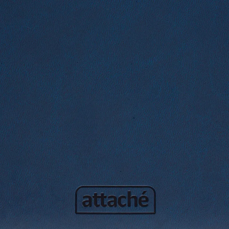 Еженедельник датированный 2026 АТТАСНЕ А4 72л, 200х270мм Сиам, синий - фото 3