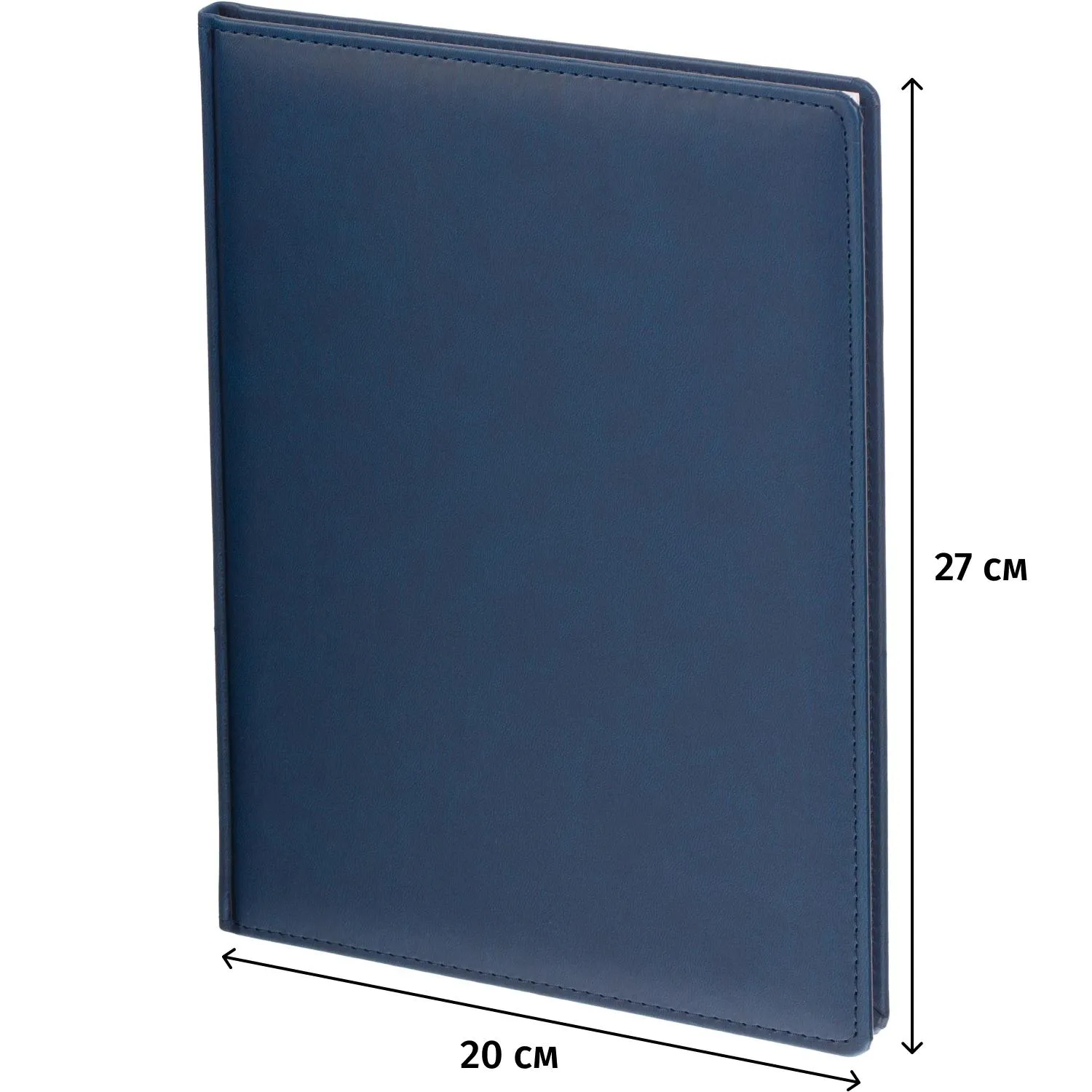 Еженедельник датированный 2026 АТТАСНЕ А4 72л, 200х270мм Сиам, синий - фото 17