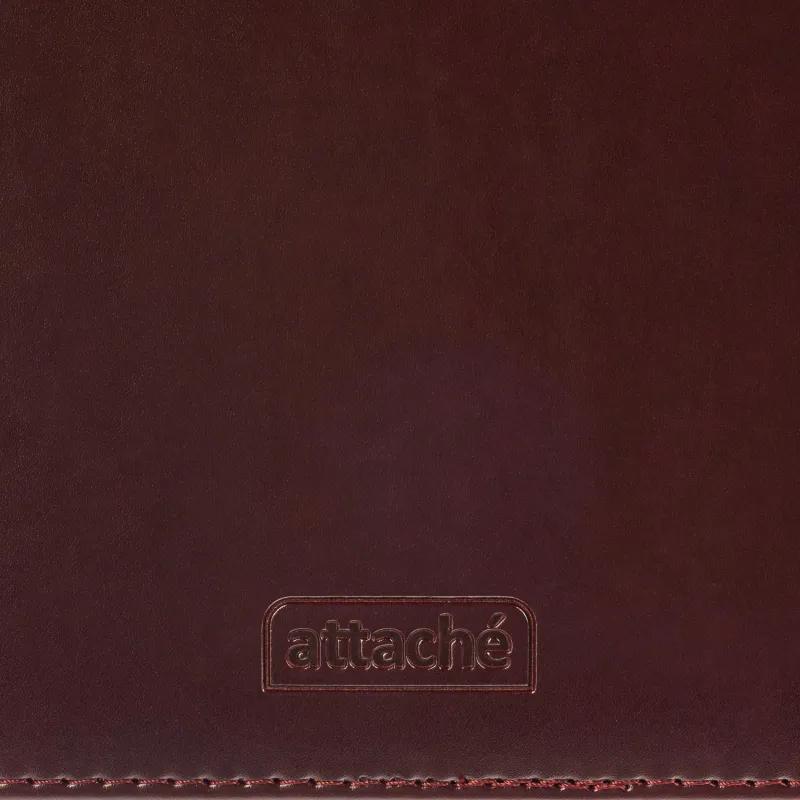 Ежедневник датированный 2026 АТТАСНЕ А4, 176л, 200х270мм, Каньон бордовый - фото 3