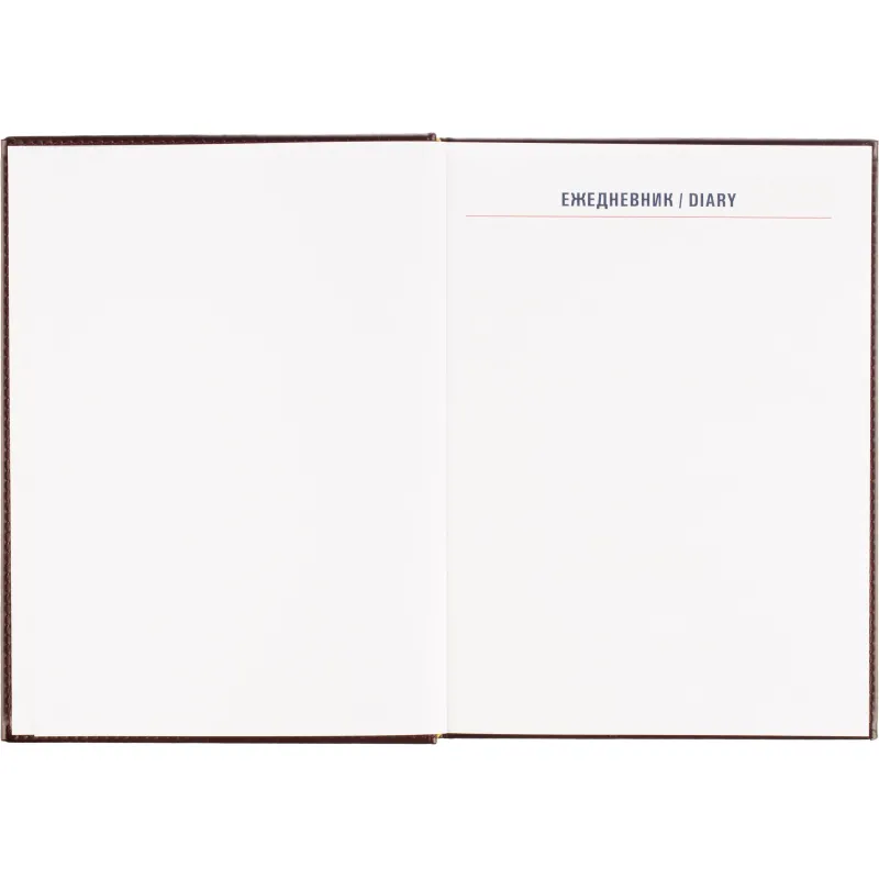 Ежедневник датированный 2026 АТТАСНЕ А4, 176л, 200х270мм, Каньон бордовый - фото 5