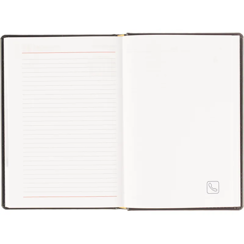 Ежедневник датированный 2026 АТТАСНЕ А5, 180л, 142х210мм, Каньон синий - фото 15