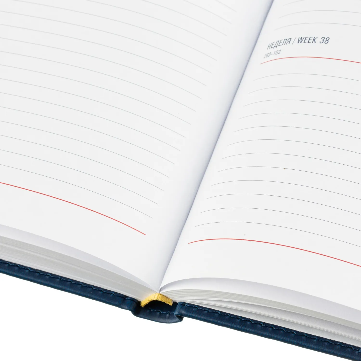 Ежедневник датированный 2026 АТТАСНЕ А4, 176л, 200х270мм, Сиам синий - фото 16