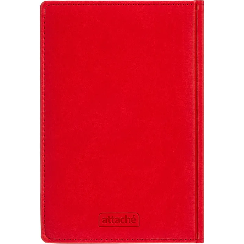 Ежедневник датированный 2026 АТТАСНЕ А5, 180л, 143х210мм, Сиам красный - фото 18