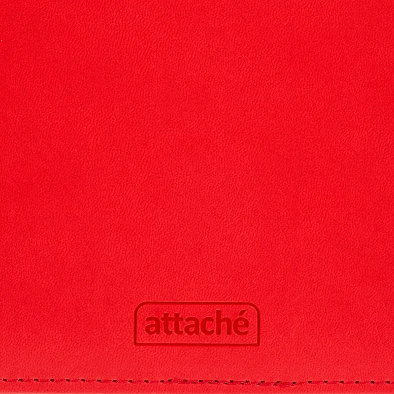 Ежедневник датированный 2026 АТТАСНЕ А4, 176л, 200х270мм, Сиам красный - фото 3