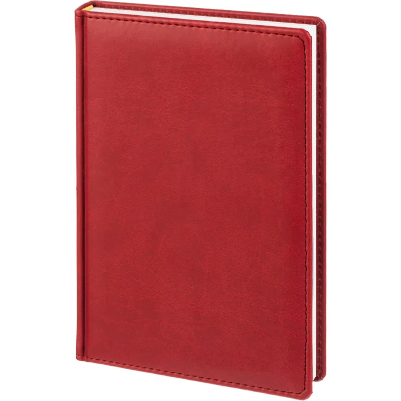 Ежедневник датированный 2026 АТТАСНЕ А5, 180л, 143х210мм, Сиам бордовый - фото 1