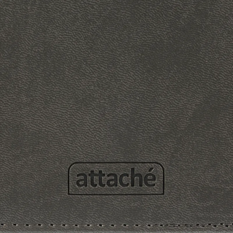 Ежедневник датированный 2026 АТТАСНЕ А5, 180л, 143х210мм, Сиам серый - фото 3