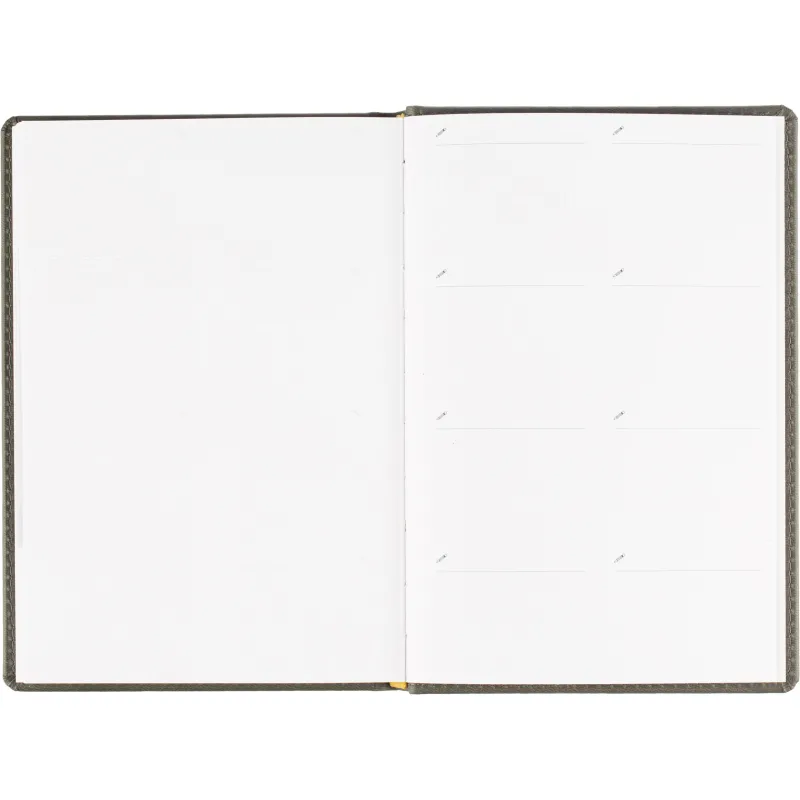 Ежедневник датированный 2026 АТТАСНЕ А5, 180л, 143х210мм, Сиам серый - фото 14