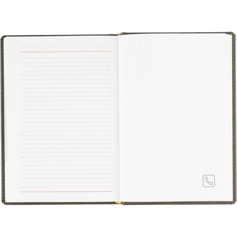 Ежедневник датированный 2026 АТТАСНЕ А5, 180л, 143х210мм, Сиам серый - фото 15