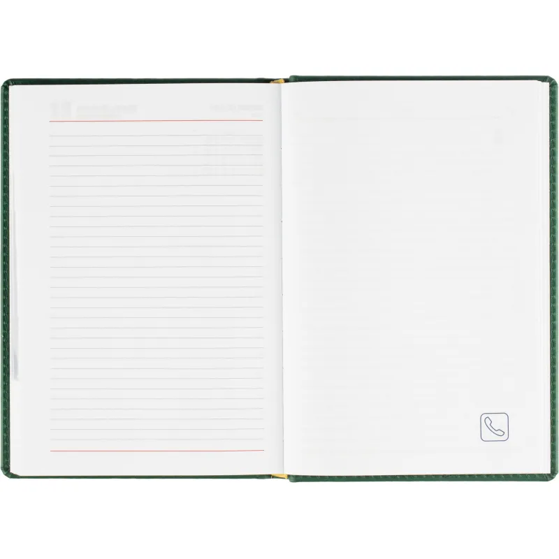 Ежедневник датированный 2026 АТТАСНЕ, А5, 180л, 143х210мм, Сиам зеленый - фото 14