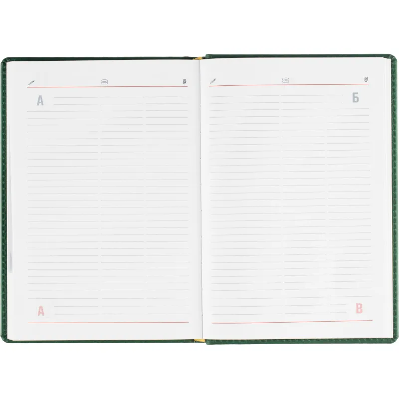 Ежедневник датированный 2026 АТТАСНЕ, А5, 180л, 143х210мм, Сиам зеленый - фото 15