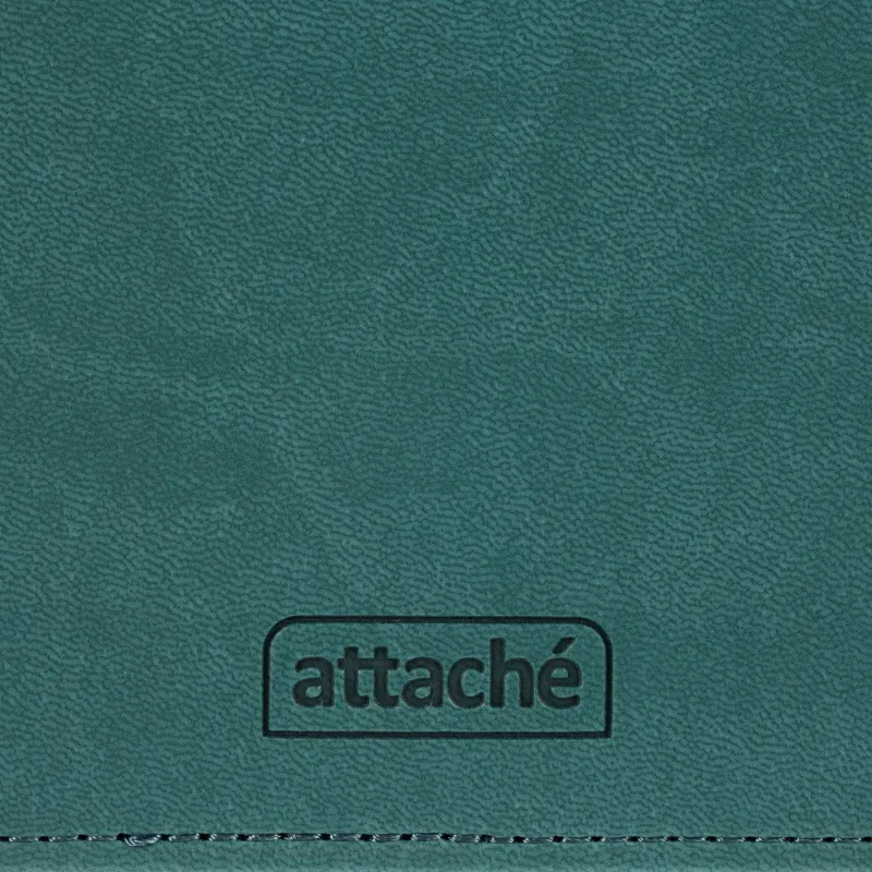 Ежедневник датированный 2026 АТТАСНЕ А5, 180л, 143х210мм, Сиам бирюзовый - фото 3