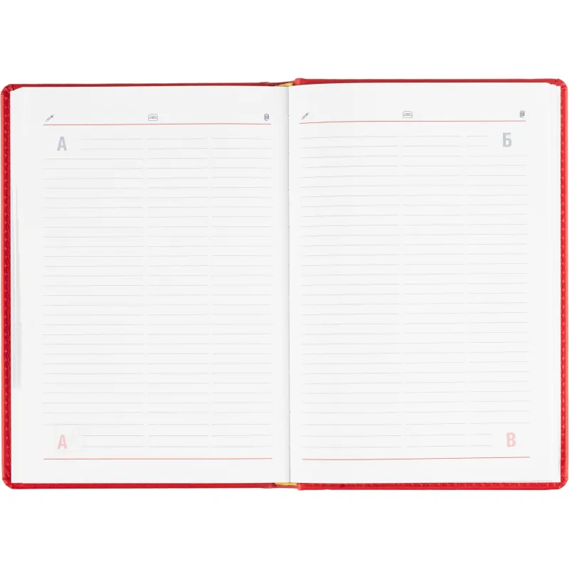 Ежедневник датированный 2026 АТТАСНЕ А6, 176л, 110х155мм Сиам красный - фото 14