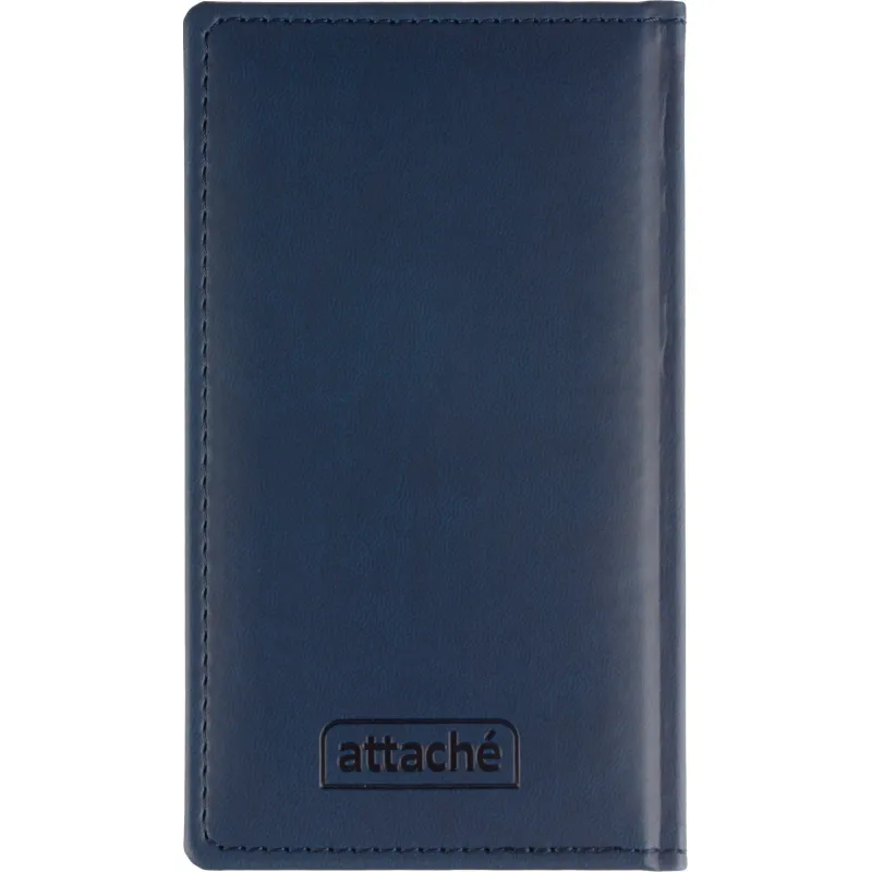 Еженедельник датированный 2026 АТТАСНЕ 64л, 90х160мм, карм.гор., Сиам синий - фото 10