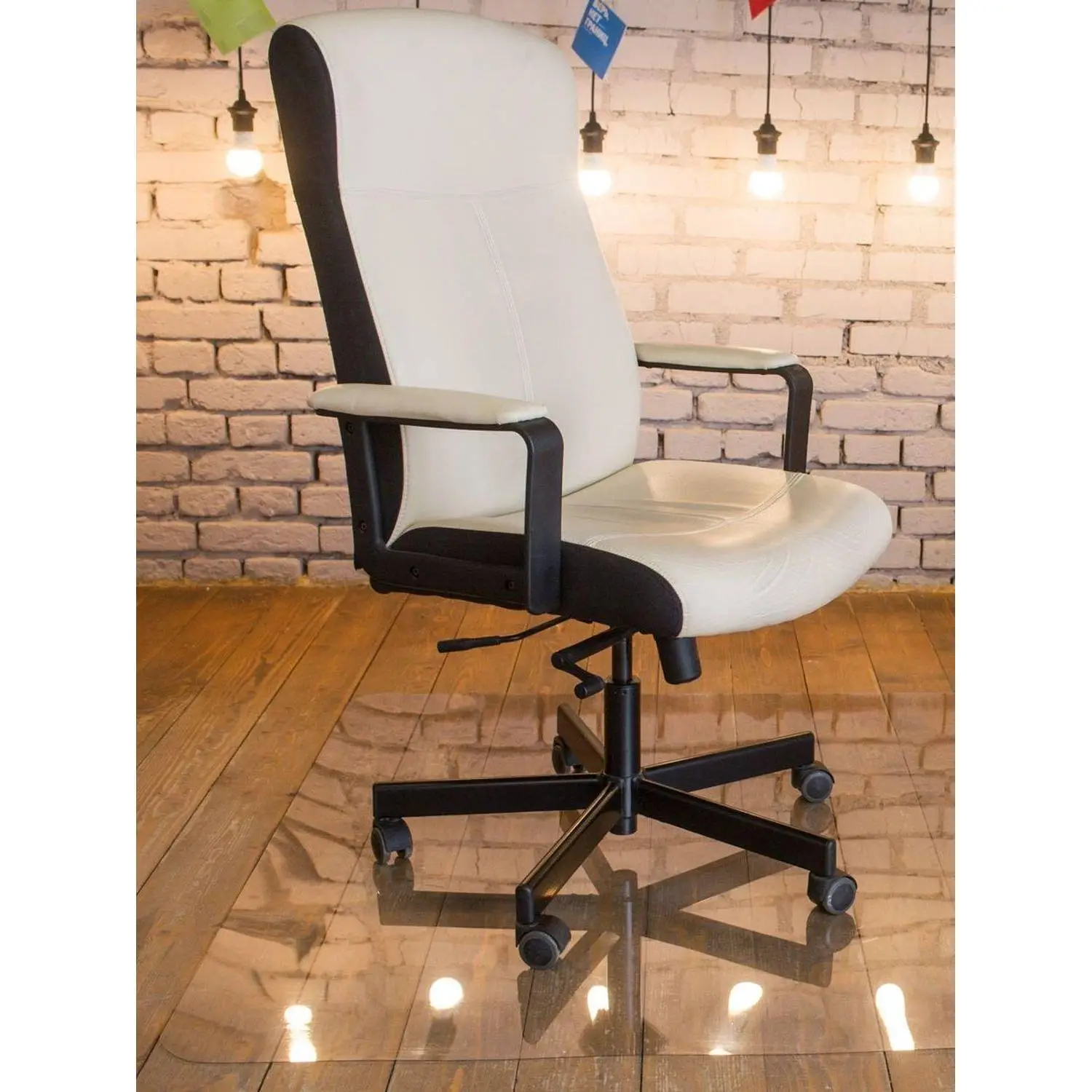 Коврик напольный BSL_Echair прозрачный, гладкий, ПЭТ  900х1200х0,7мм - фото 4