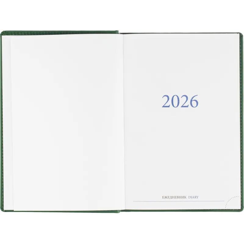 Ежедневник датированный 2026, зеленый,А5, 148х218 мм,352 стр,АТТАСНЕ Вива - фото 7