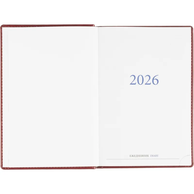 Ежедневник датированный 2026, бордо, А5, 148x218 мм, 352 стр,АТТАСНЕ Agenda - фото 7