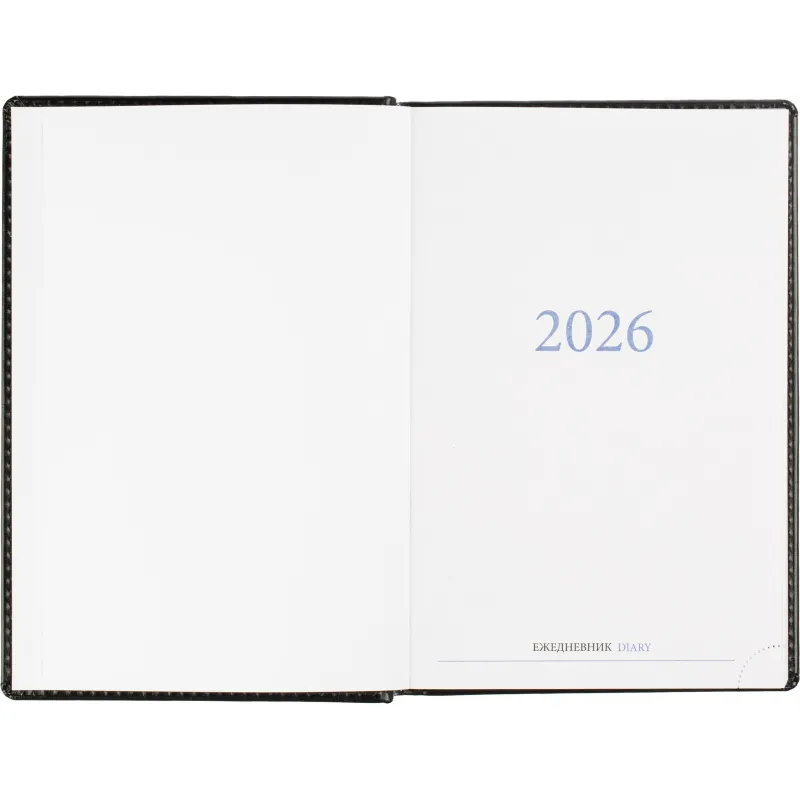 Ежедневник датированный 2026, черн, А5, 148x218 мм, 352 стр,АТТАСНЕ Agenda - фото 5