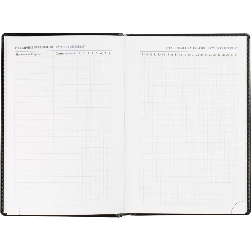 Ежедневник датированный 2026, черн, А5, 148x218 мм, 352 стр,АТТАСНЕ Agenda - фото 10