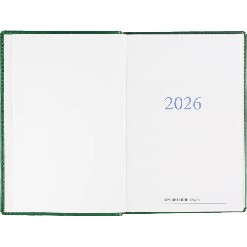 Ежедневник датированный 2026, зелен, А5, 148x218 мм, 352 стр,АТТАСНЕ Agenda - фото 5