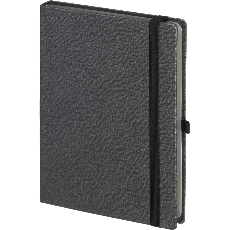 Ежедневник датированный 2026,Attache,сереб./резин./срез,А5,352стр,Рияд Ламе - фото 1