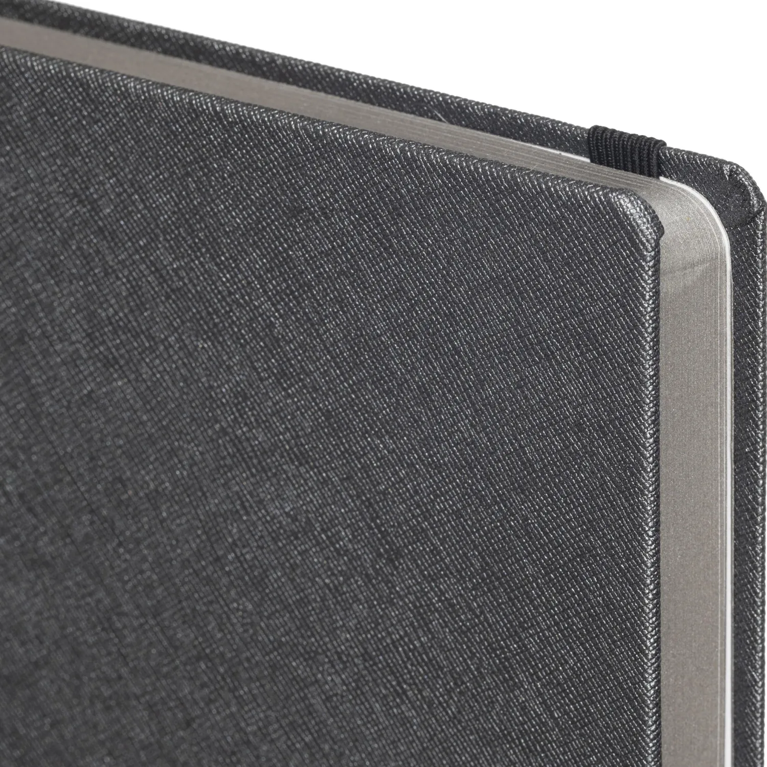 Ежедневник датированный 2026,Attache,сереб./резин./срез,А5,352стр,Рияд Ламе - фото 2