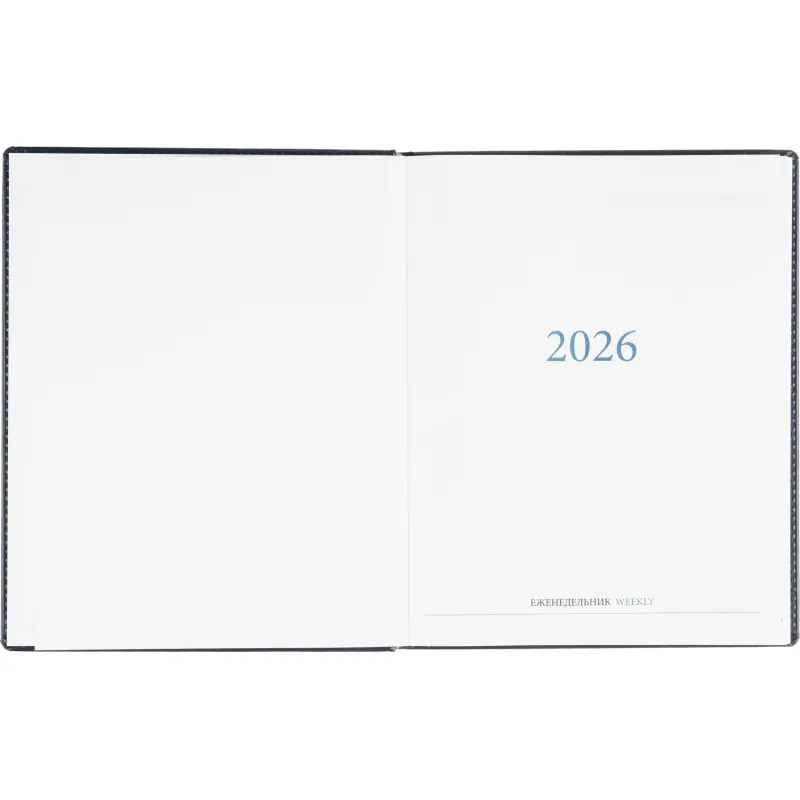 Еженедельник датированный 2026, синий,А4, 213х265 мм,160 стр,АТТАСНЕ Agenda - фото 7