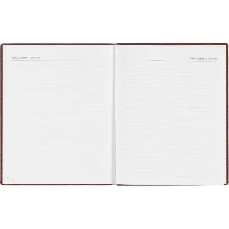 Еженедельник датированный 2026, бордо,А4, 213х265 мм,160 стр,Agenda - фото 15