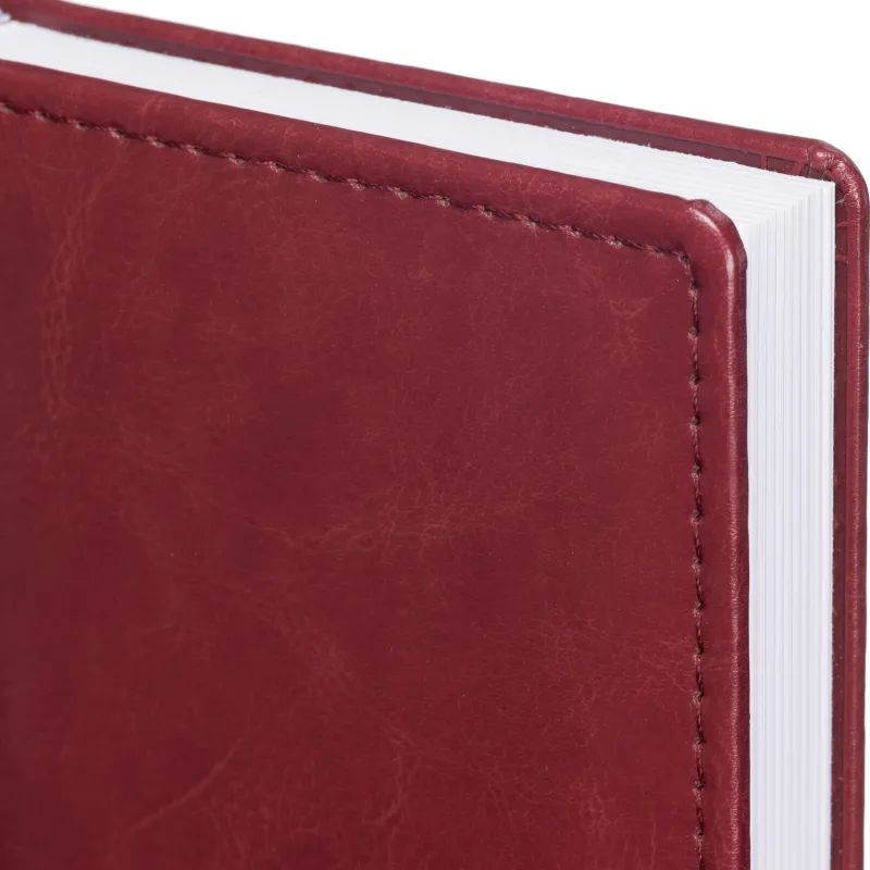 Ежедневник датированный 2026, бордо,А6, 100х150 мм,336 стр,Agenda - фото 2