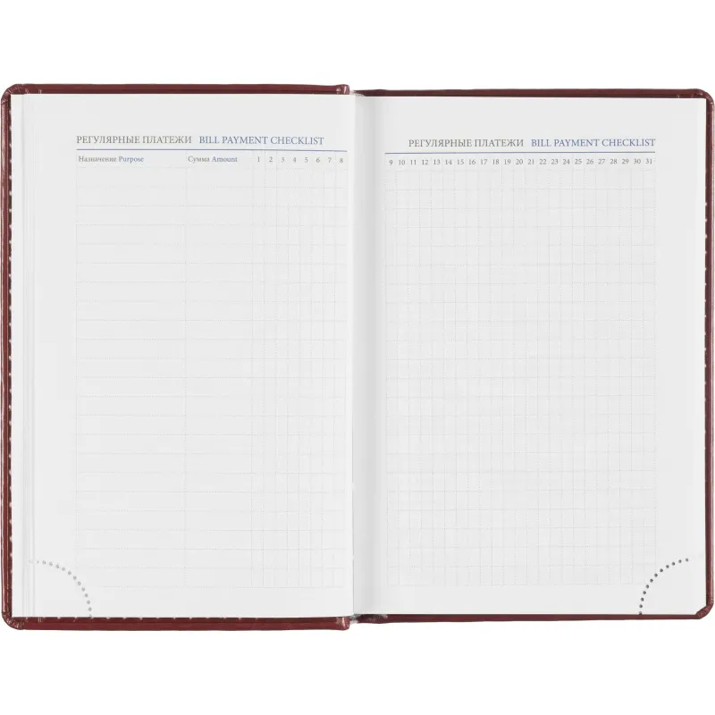 Ежедневник датированный 2026, бордо,А6, 100х150 мм,336 стр,Agenda - фото 10
