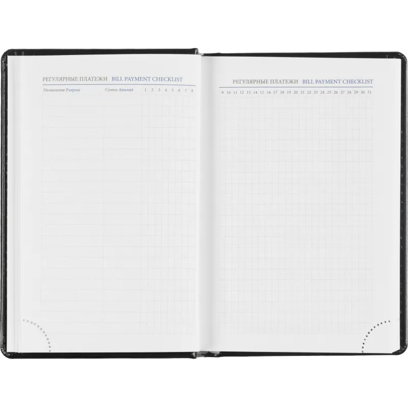 Ежедневник датированный 2026, черный,А6, 100х150 мм,336 стр,Agenda - фото 10